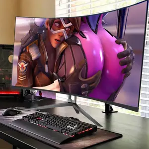 65hz全条形电脑无框35屏电脑144hz游戏144hz 2k发光二极管23.8高1ms显示器27英寸批发27 Pc