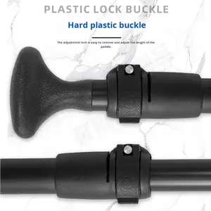 Pagaia in Fibra di Carbonio Portatile, Staccabile e Regolabile in Tre Sezioni per Surf, Gommone, Kayak Universale e Barca Gonfiabile - Product Image 1