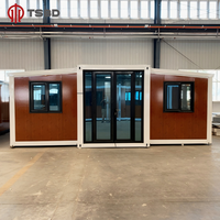 Toplu Fiyat Dayanıklı Rüzgar Geçirmez Su Geçirmez 20ft Genişletilebilir Konteyner Ev Prefabrik Konut Modüler Ev