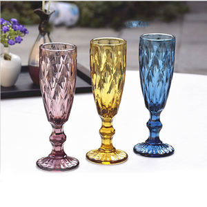 Verre Champagne <span class=keywords><strong>chic</strong></span> européen pour hommes et femmes, 1 pièce, fête d'anniversaire de <span class=keywords><strong>mariage</strong></span>, de noël et élégante - Product Image 1