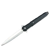 Couteau utilitaire pliable HL pour l'extérieur avec clip de poche, couteau de camping, qualité DIY, OEM, lame en acier inoxydable 3CR13, manche en plastique, EDC