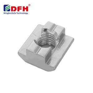 Chất lượng cao t khe Fastener 10 <span class=keywords><strong>Nut</strong></span> M6 M8 kết nối vật liệu thép mạ kẽm kết thúc trực tiếp nhà sản xuất búa hạt t - Product Image 1