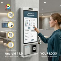 Kiosque interactif à écran tactile pour affichage numérique, recherche d'informations et interaction client
