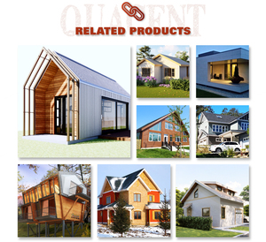 Quacent Sips Tiny Home Tuinhuis Kantoor Flat Pack Tiny Prefab Huis Prefab Gemaakt Huis Luxe Lichtstalen Frame Metalen Huizen - Product Image 6