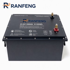 Batterie LiFePO4 24V 25.6V 200Ah 5.12kWh pour climatiseur de stationnement de camion, puissance de démarrage, cycle profond, lithium-ion, 4000 cycles - Product Image 4