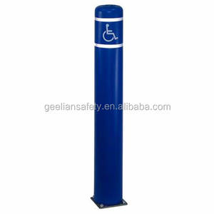 Cubiertas de Plástico para Bolardos, Delimitador de Tráfico Flexible Anticolisión, Cubierta de Poste de Advertencia para Bolardos - Product Image 3