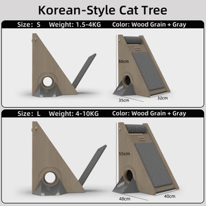 Tempat Tidur dan Penggaruk Kucing Multifungsi dengan Tiang Penggaruk Sisal yang Tahan Lama dan Papan Penggaruk Kucing - Product Image 6