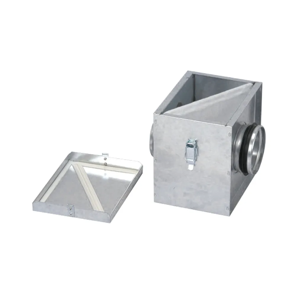 Galvanized steel Filter Box for Round Duct in good quality