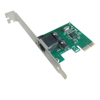Periféricos de computadora Escritorio PCIe Gigabit 1000Mbps RJ45 Tarjeta Wlan de red para escritorio