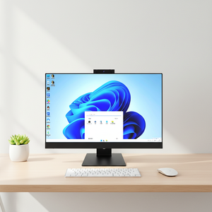 คอมพิวเตอร์เกมมิ่ง Ryzen AI ประกอบสำเร็จ พร้อมจอ 23.8 หรือ 27 นิ้ว คีย์บอร์ด และเมาส์  คอมพิวเตอร์ออลอินวัน  คอมพิวเตอร์เกมเมอร์ AIO PC  ลดราคาสุดๆ - Product Image 1