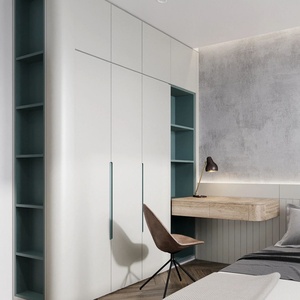Integrated Wardrobe <b>Dressing</b> <b>Table</b> Popular test Cabinets Bedroom Furniture for Villas - Product Image 4