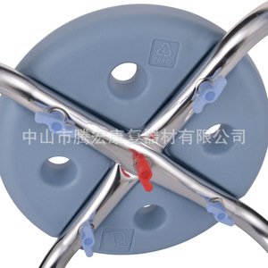Chaise de douche en alliage d'aluminium Tachikenka, 45x12x30cm, siège antidérapant réglable en hauteur pour personnes âgées et femmes enceintes, pour la baignade - Product Image 3