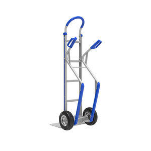 FW-82NB Industriële Aluminium Handtrolley Gebotteld Water Transport Zware Opvouwbare Handtruck Met Twee Wielen Voor Magazijn - Product Image 2