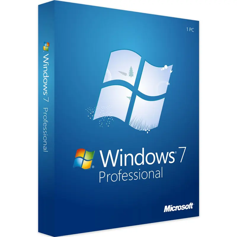 Microsoft orijinal Windows 7 profesyonel yazılım 32/64 bit wWn 7 lİsans Win 7 Pro anahtar