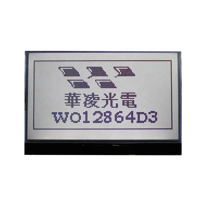 12864 LCD 공장 제조 업체 Winstar WO12864D3 3V 2.93 인치 COG LCD 디스플레이 모듈 <span class=keywords><strong>128x64</strong></span>