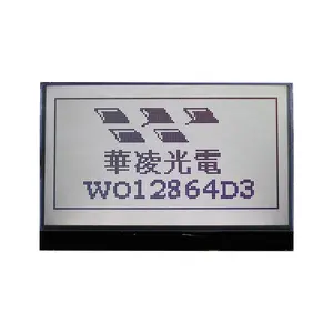 12864 LCD Factory Manufacturer Winstar WO12864D3 3V 2.93 inch COG LCD Display Module 128x64