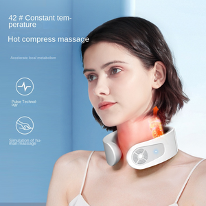 Mini masajeador de cuello en U con control de sincronización de fisioterapia infrarrojo de amasado inteligente eléctrico portátil inalámbrico con puerto tipo C - Product Image 2