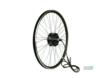 Nouveau kit de conversion de vélo électrique LVCO pas cher avec moteur de moyeu avant Bafang sans balais 29/28/27,5 pouces, écran LCD et frein à disque à commande au pouce