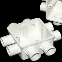 Boîtier de commutation à 8 voies fabriqué en PVC de qualité supérieure avec des caractéristiques ignifuges supérieures-Idéal pour les applications de commutation en intérieur