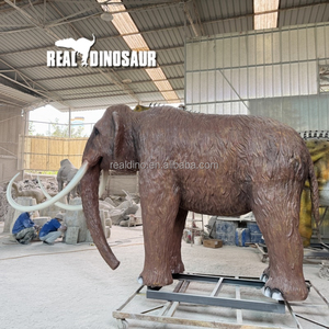 Modèle <span class=keywords><strong>de</strong></span> mammouth grandeur nature, animal <span class=keywords><strong>de</strong></span> l'âge <span class=keywords><strong>de</strong></span> glace, animal animatronique personnalisé, statue en acier métallique <span class=keywords><strong>pour</strong></span> intérieur et extérieur - Product Image 4