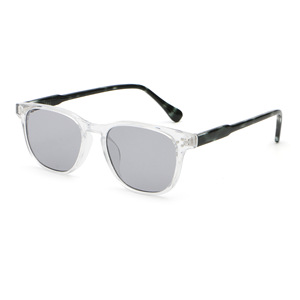 Lunettes de soleil unisexes de haute qualité en acrylique léger, verres optiques UV400, avec logo Pinassign, multicolores - Product Image 2