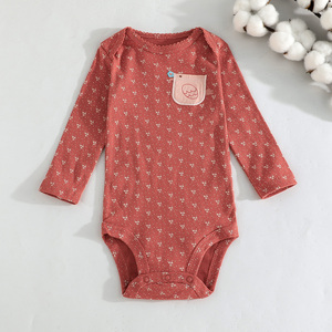 Ropa de Bebé de 6 a 24 Meses, Unisex, con Lindos Dibujos Animados, Mono de Otoño para Bebés, Conjunto de Cinco Piezas de Algodón para Gatear, de Fábrica - Product Image 3