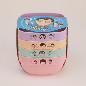 Offre Spéciale – Lot de 4 Bols Écologiques en Plastique Réutilisables et Colorés pour Micro-ondes (Riz, Soupe, Aliments) - Product Image 5