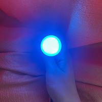 Luz LED de Punto RGB de 33 mm, Impermeable y Programable, Tipo Hongo, para Parques de Atracciones, Noria, Decoración Navideña
