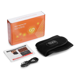 Cinturón de Masaje con Vibración y Calor por Terapia de Luz Roja de 650nm y 850nm, Recargable por USB, con Cristales de Fleece, para Cuello, Hombros, Manos, Piernas, con Control Remoto - Product Image 6