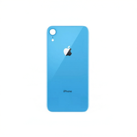 Coque arrière Xr en verre bleu, pièce de rechange pour boîtier de téléphone portable