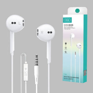 通用3.5毫米有线入耳式耳塞麦克风免提通话低音炮音乐耳塞人体工程学舒适JL IPX-4 - Product Image 4