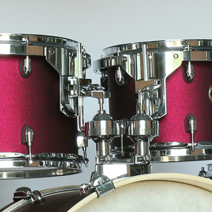 Set Completo <span class=keywords><strong>di</strong></span> Batteria Personalizzabile Premium a 5 Pezzi per Principianti, Strumenti a Percussione per Formazione Musicale Scolastica, Cerchi in Metallo Pressofuso - Product Image 5