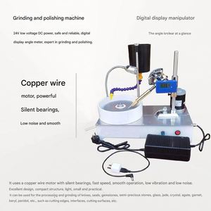 New Automatic Jewelry Jade Faceted Angle Polishing Machine with Stone Forming Machine Tools Core Component Motor - Product Image 2