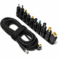 Câble de déclenchement PD 100W, câble convertisseur PD vers DC, câble de données de charge rapide pour ordinateur portable avec déclenchement PD