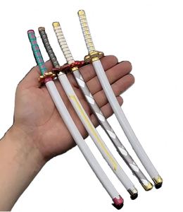Top Demon Killer Anime Kimetsu 26cm Prop Sword No Yaiba Warrior Toy Sword para colección Display Gift - Product Image 1
