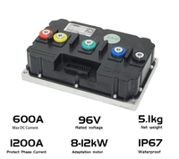 Contrôleurs de moteur électrique haute vitesse Fardriver ND961200 96V 1200A pour motos électriques populaires