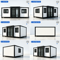 Casa Contenedor Prefabricada Moderna Expandible Personalizable de 20 pies y 40 pies |   Casa Móvil Modular con Cocina y Baño |   Oficina con Estructura de Acero
