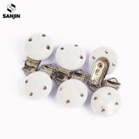 Attache-sucette ronde en bois pour bébé, accessoires pour chaîne de sucette DIY, vente en gros