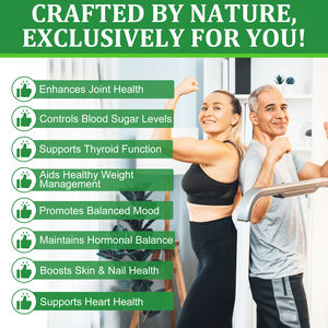 Acentiallabs Groothandel 60Ml Puur Organisch Zeemos Vloeibare Druppels Iers Zeemos Zwart Zaad Olie Ashwagandha Supplement - Product Image 3