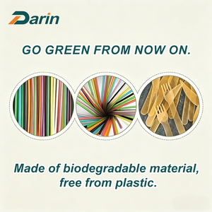 Ligne de production de pailles à boire en farine de riz haute efficacité, machine automatique de fabrication d'articles de table biodégradables, qualité alimentaire CE - Product Image 4
