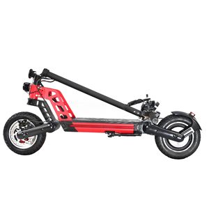 Trottinette électrique Kugoo 10 pouces tout-terrain pliable avec moteur sans balais, étanche et éclairage LED pour adultes - Product Image 2