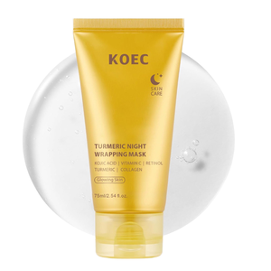 Maschera <span class=keywords><strong>Viso</strong></span> Notturna Idratante e Purificante alla Curcuma OEM ODM con Nicotinamide per Pori Dilatati e <span class=keywords><strong>Pelle</strong></span> Secca - Product Image 1