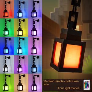 New Product <strong>Soul</strong> Lantern Minecraft Glow Lantern Night <strong>Light</strong> Rechargeable Torch <strong>Light</strong> Children's Bedroom Ambience <strong>Light</strong> - Product Image 2