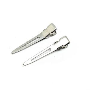 Pinces à cheveux en acier inoxydable 304, accessoires de coiffure, double pince à bec, goutte d'eau, épingles à cheveux, 1 pièce - Product Image 5
