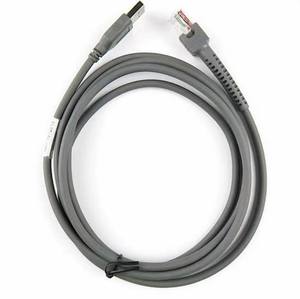 LS2208 Câble USB vers RJ45 CBA-U01-S07ZAR Dura-Gray Pour Zebra <span class=keywords><strong>Symbol</strong></span> Barcode Scanner Ls2208ap <span class=keywords><strong>Ls1203</strong></span> Ls4208 Ls4278 Ds6707 Ds6708 - Product Image 2