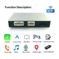 Interface vidéo multimédia intelligente sans fil CarPlay Android Auto pour BMW CIC NBT EVO CCC X3 X1 E90 F10 F20 F21 F32 F01