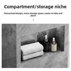Commerce extérieur Salle de bain <span class=keywords><strong>Ardoise</strong></span> Lavabo Vente en gros Ménage Petit Ménage Sans couture Intégré Lavabo Hôtel Au sol - Product Image 5