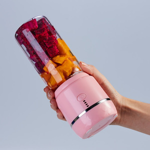 Mélangeur presse-agrumes rechargeable USB pour smoothies et shakes avec <span class=keywords><strong>2</strong></span> tasses à jus Nouveau mélangeur portable sur le voyage Cuisine sportive - Product Image 5