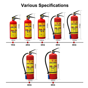 โรงงานผลิตถังดับเพลิงชนิดผงเคมีแห้ง ABC ขนาด 1กก. 2กก. 3กก. 4กก. 5กก. 6กก. 8กก. แบบพกพา - Product Image 5