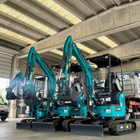 CHINES FAMOUS BRAND SWE08B Mini pelleteuse | Moteur Yanmar 7,2 kW | Largeur 750mm | Certifié EU Tops | Changement rapide